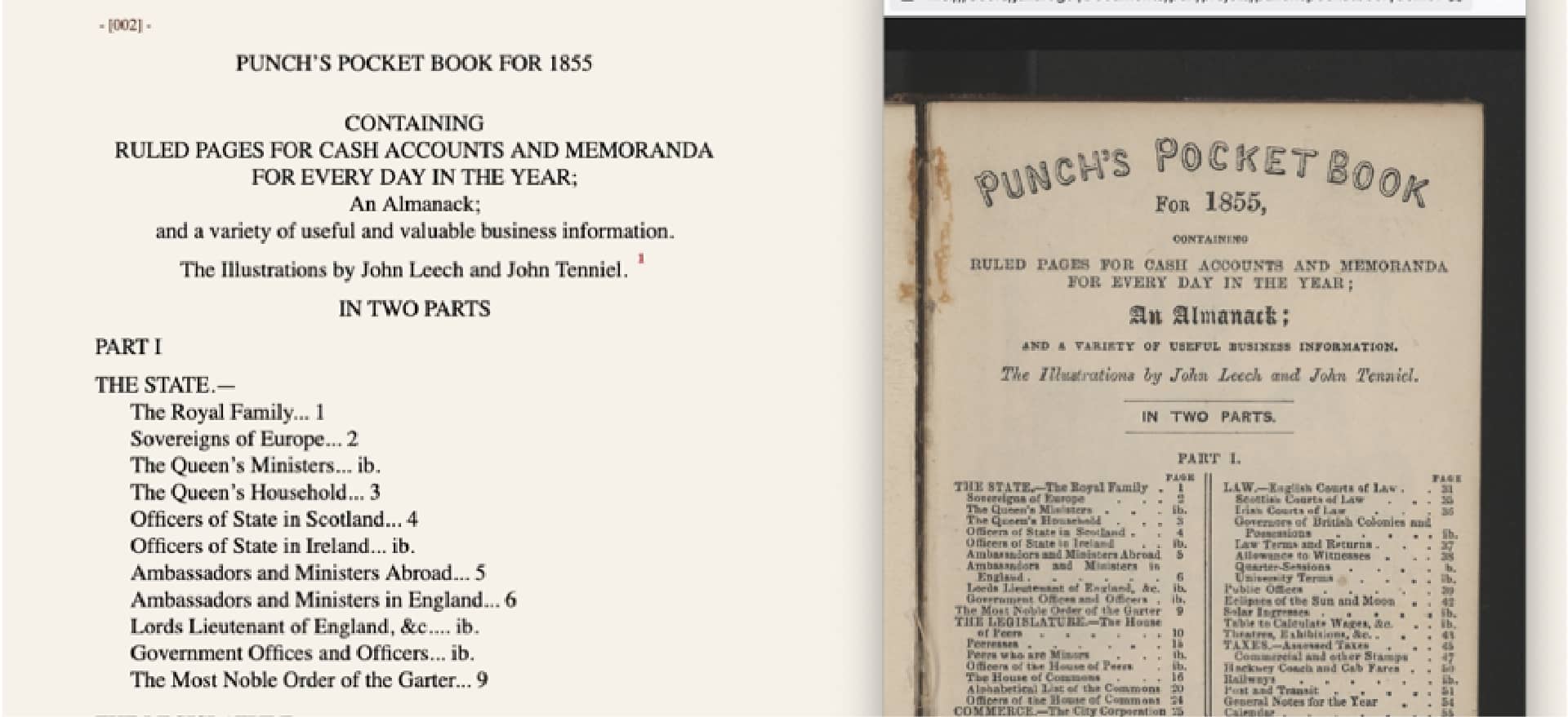 Punch’s Pocket Book Archive